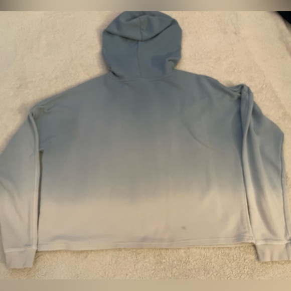 Roxy Women's Soft Blue Ombre Hoodie Sweatshirt - Picture 10 of 11